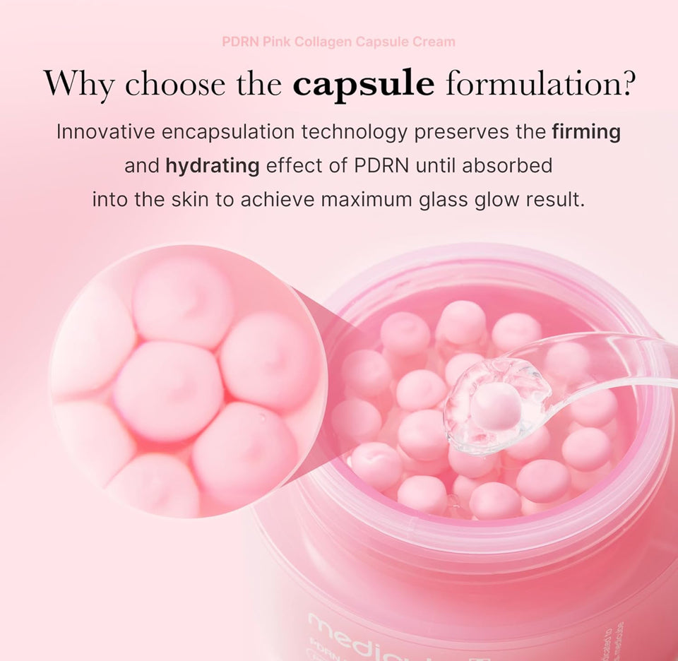 Medicube Overnight Renewal Salmon PDRN Duo: Salmon DNA PDRN Pink Peptide Serum and Salmon DNA PDRN Pink Collagen Capsule Cream