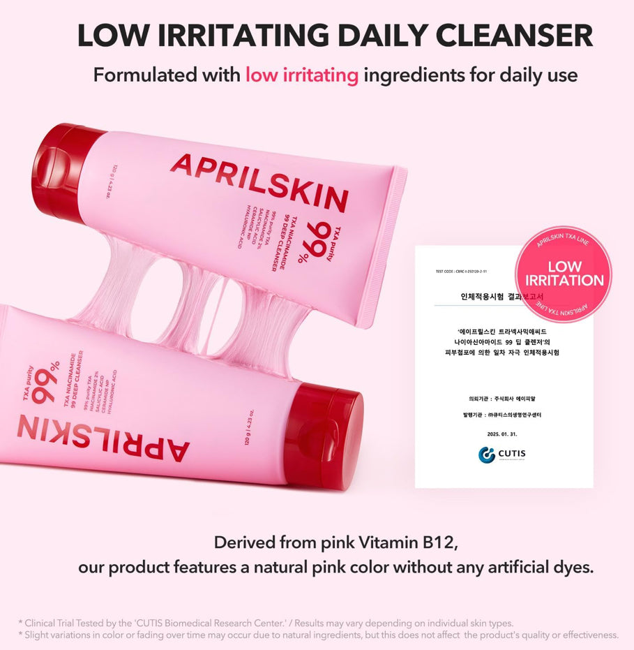 APRILSKIN TXA Niacinamide 99 Deep Cleanser 120ml