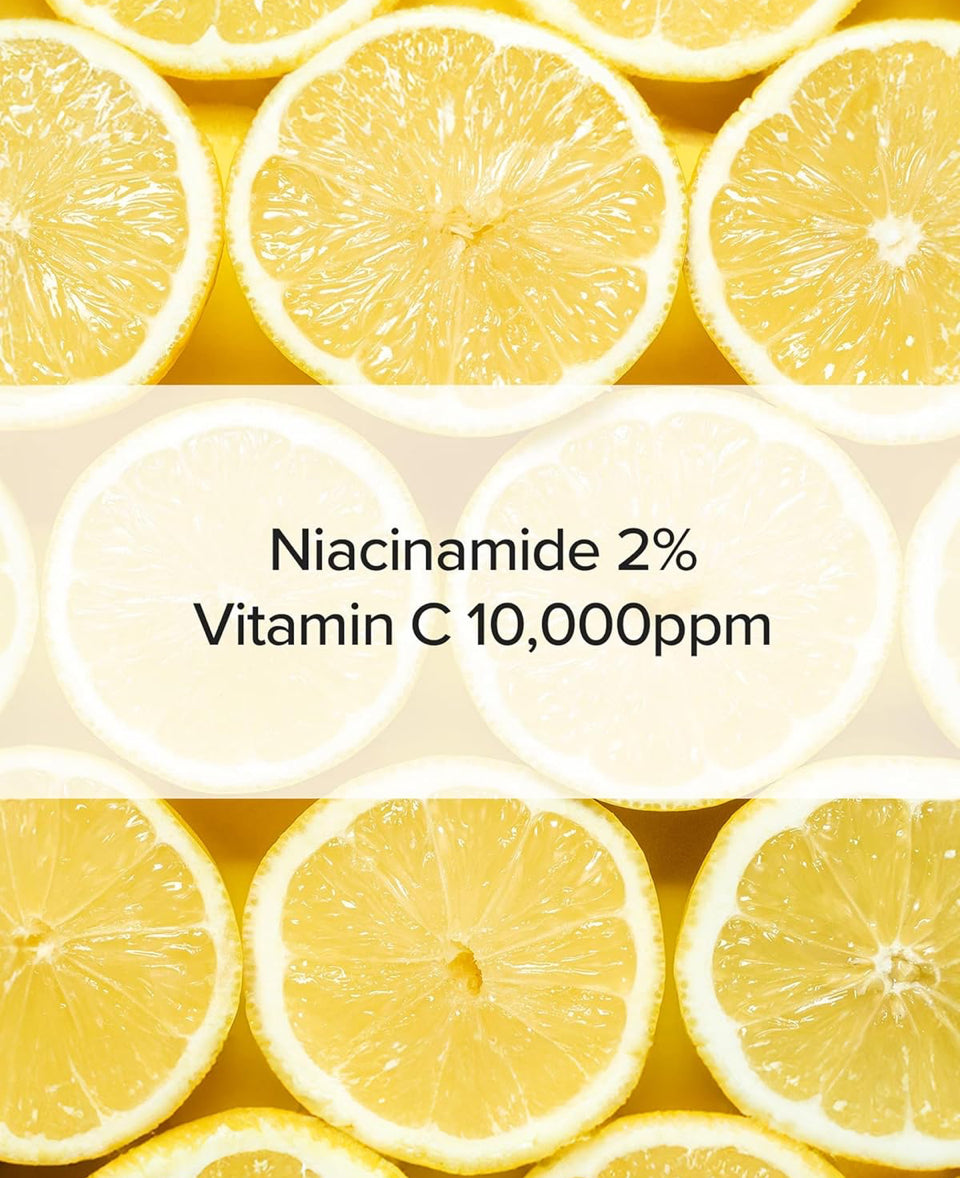 Mary&May Niacinamide Vitamin C Daily Mask - Quick Dispenser Type Korean Face Mask Sheet for Radiance Clear Skin - Dark Spot Correction and Luminous Skin