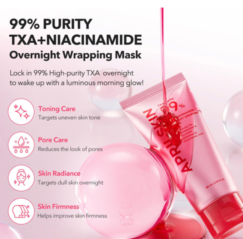 TXA Niacinamide 99 Night Wrapping Mask 80ml