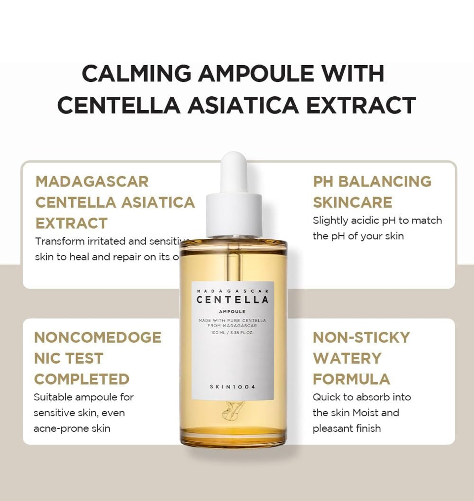 SKIN1004 Madagascar Centella Asiatica Ampoule Facial Serum(200ml)