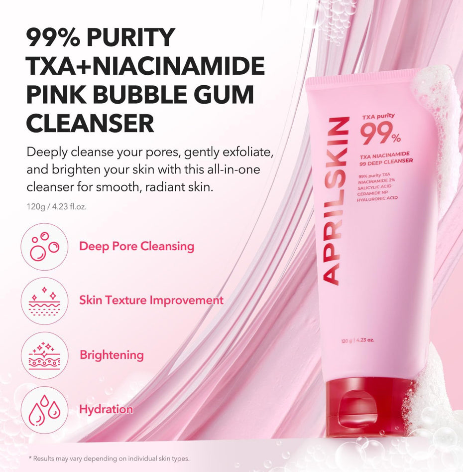 APRILSKIN TXA Niacinamide 99 Deep Cleanser 120ml
