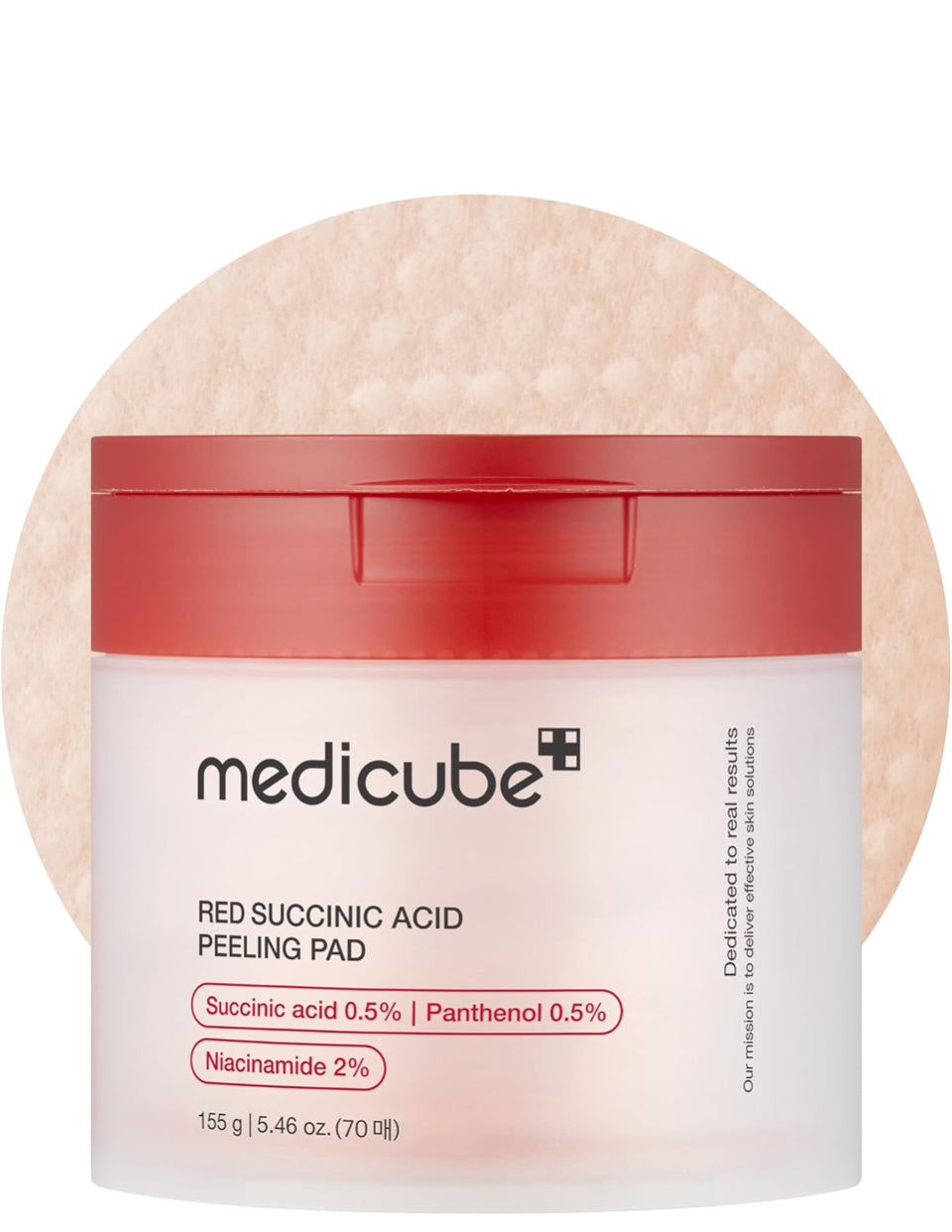 MEDICUBE Red Succinic Acid Peeling Pad (70ea)