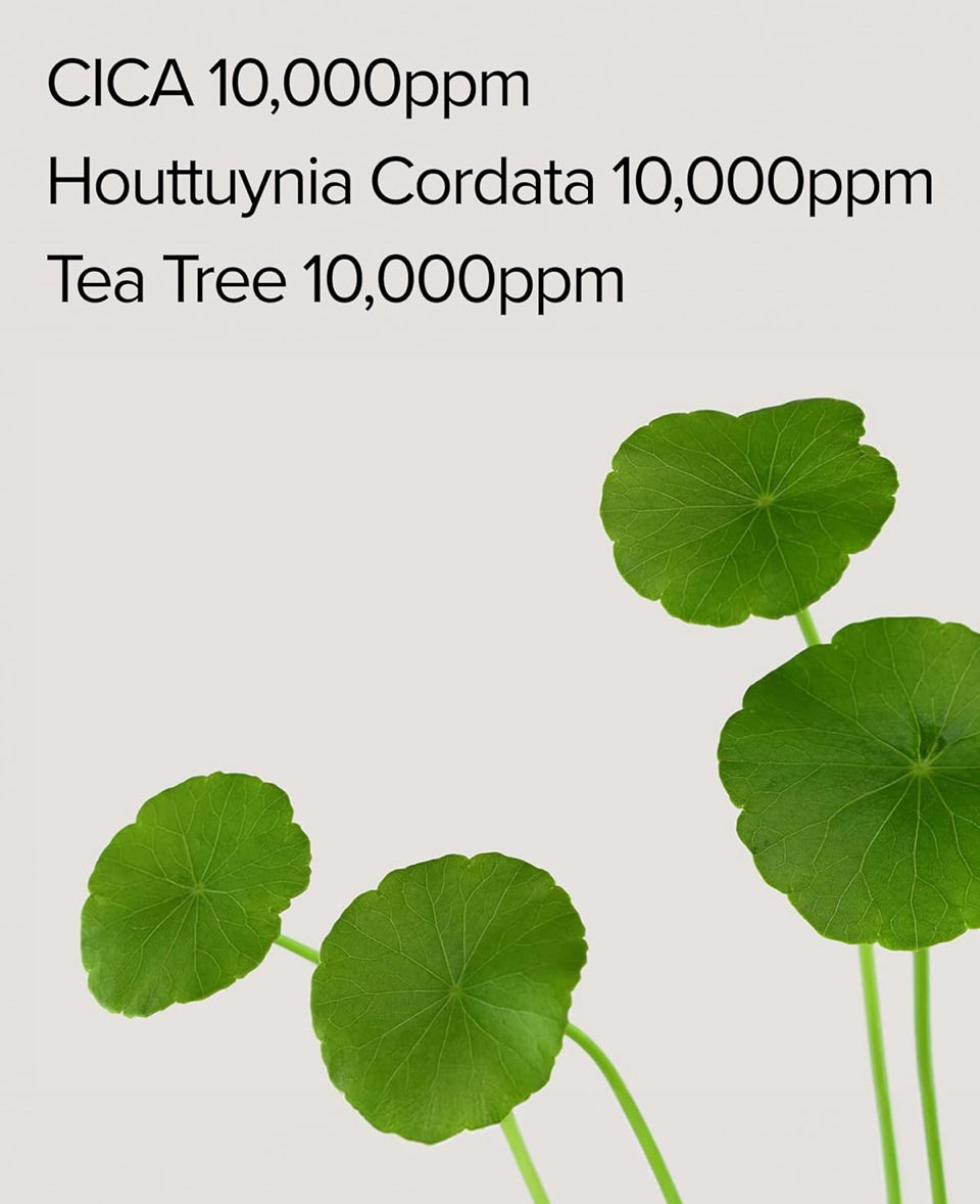 Mary&May CICA Houttuynia Tea Tree Calming Mask - Daily Pull Out Sheet Mask for Instant Soothing & Moisturizing
