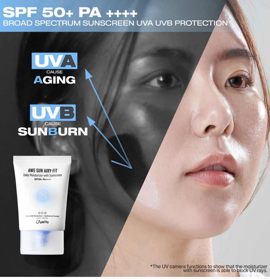 Jumiso Awe-Sun Airy-fit Daily Moisturizer with Sunscreen SPF 50ml