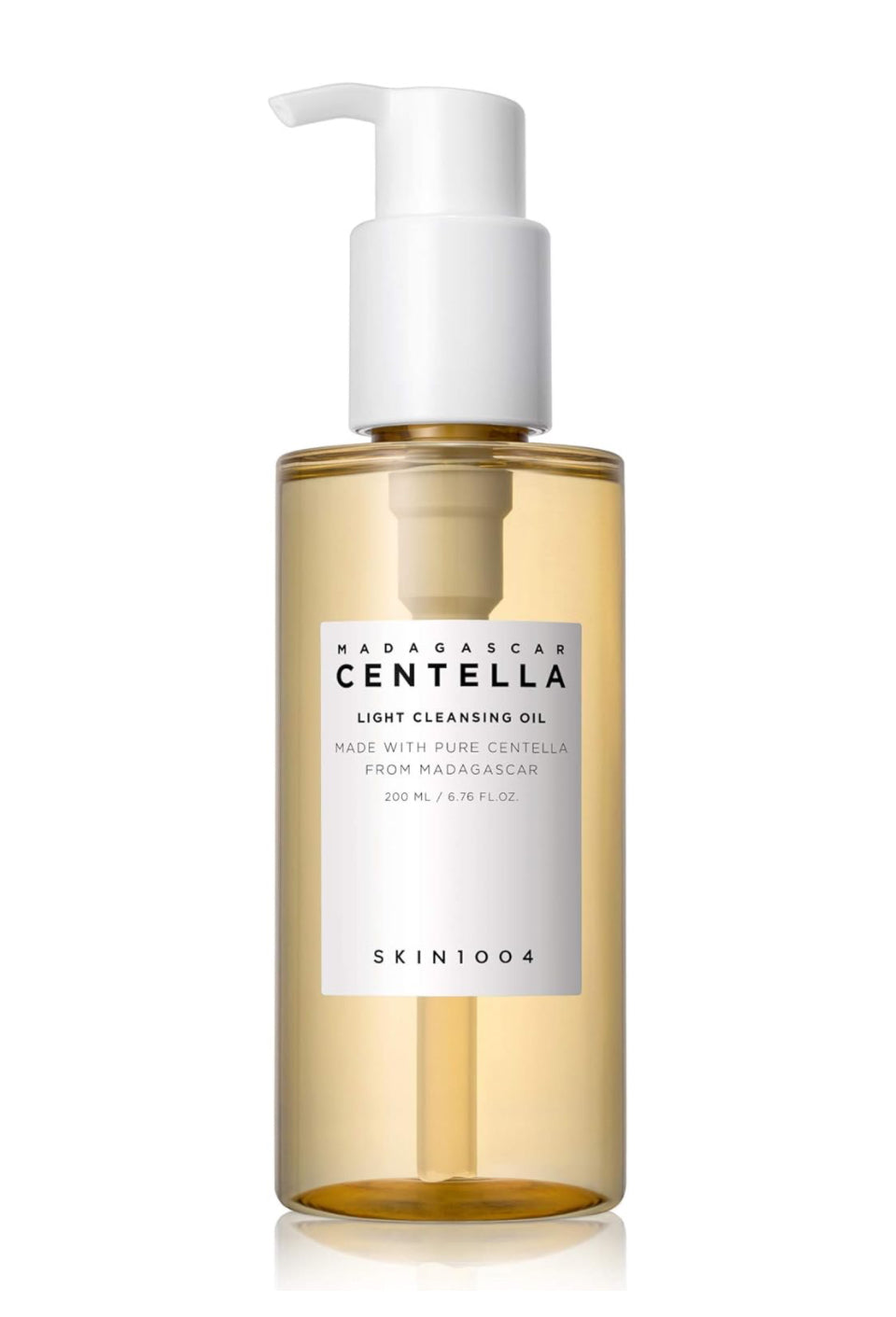 SKIN1004 Madagascar Centella Light Cleansing Oil 6.76 fl.oz, 200ml | Gentle Oil Cleanser for Face
