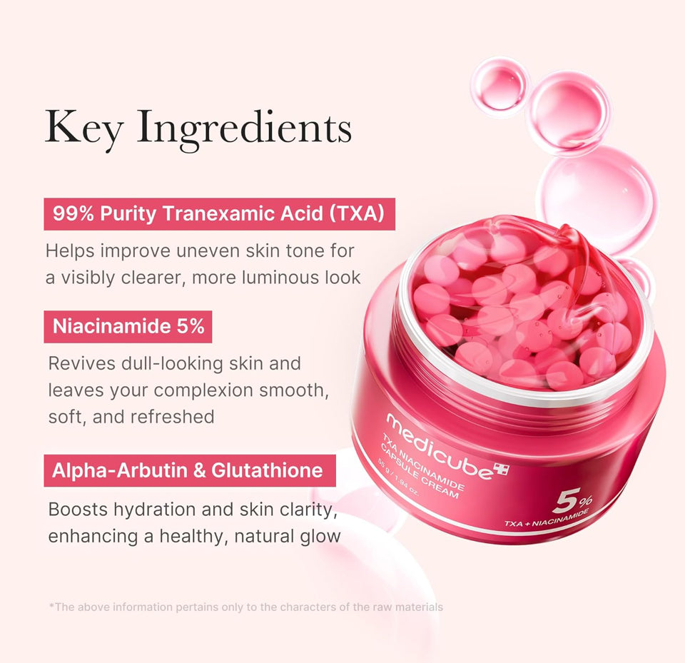 MEDICUBE TXA Niacinamide Capsule Cream 55g