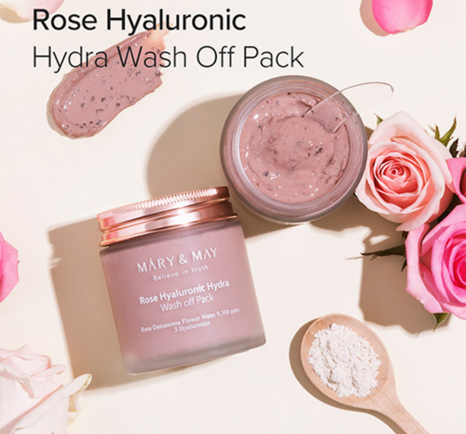 Rose Hyaluronic Hydra Wash off Pack 125g