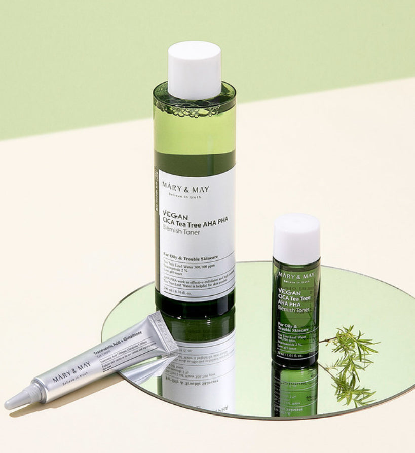 Vegan CICA Teatree Toner Special Set