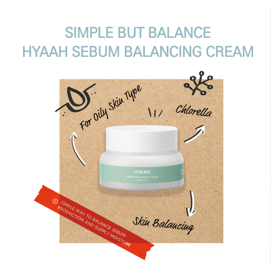 HYAAH Sebum Balancing Cream 50ml